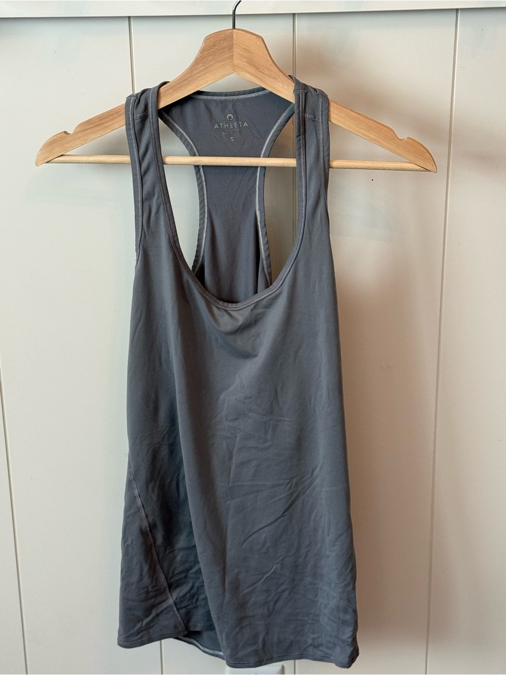 Athleta Charcoal Gray Racerback Tank